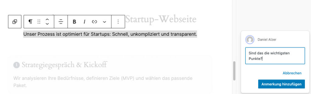 WordPress Neuerungen 2025: Der komplette Jahresrückblick für Websites 2 wordpress 6.9 kommentarfunktion